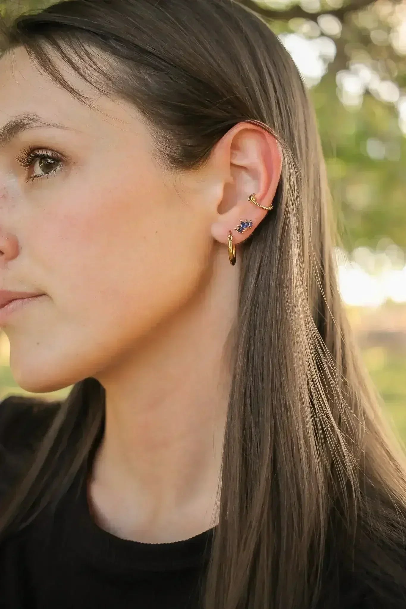 Orion Cuff in Sapphire - Femstylo