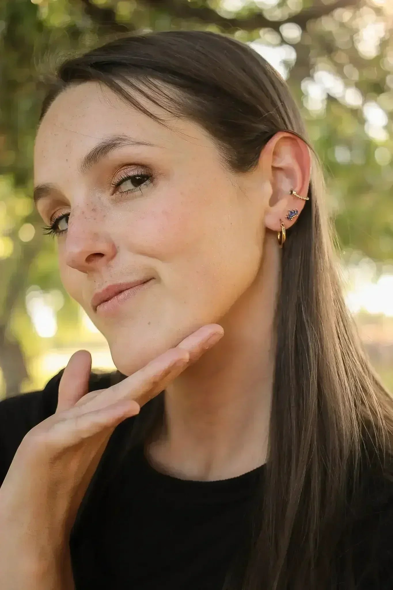 Orion Cuff in Sapphire - Femstylo