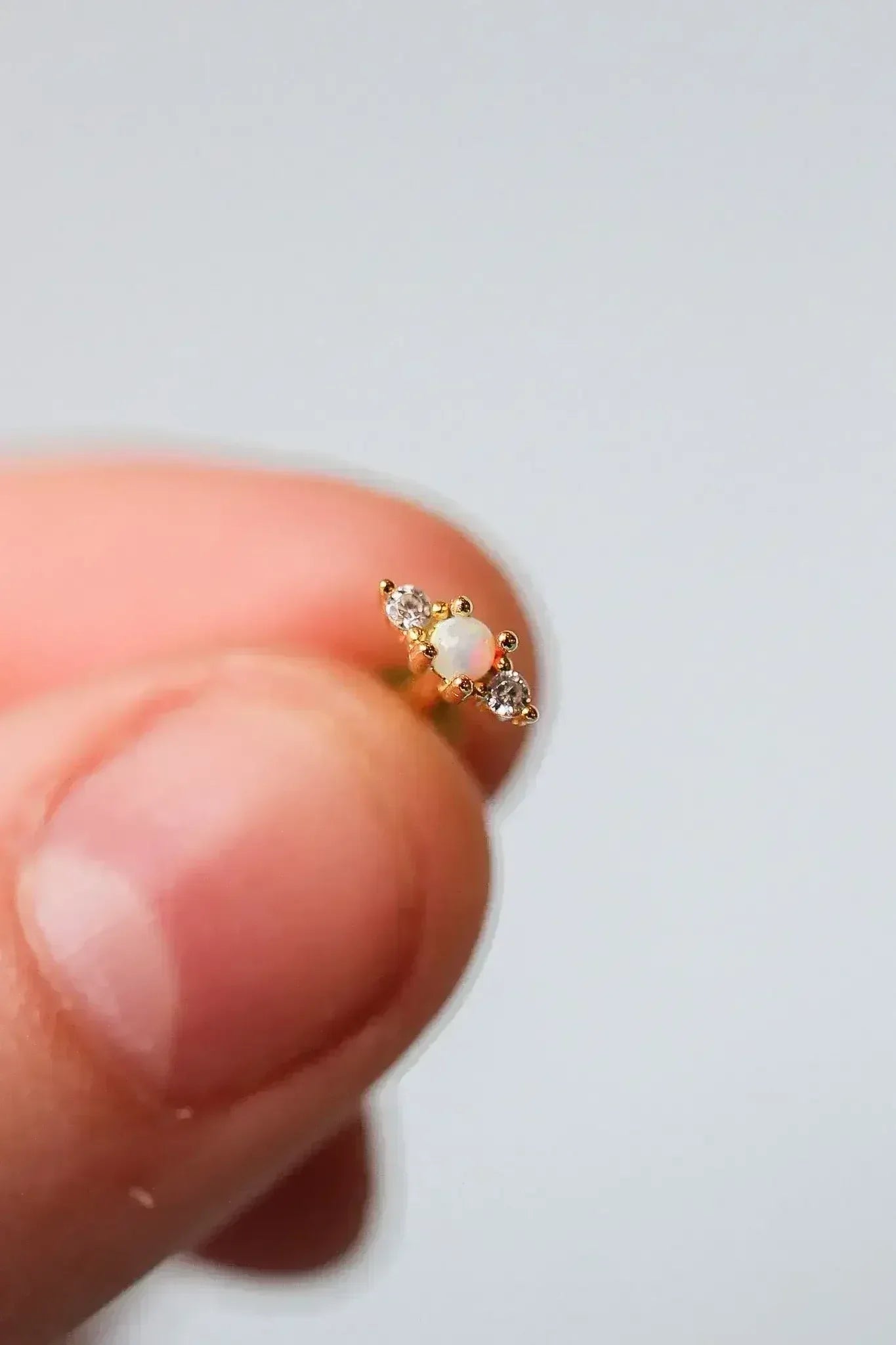 Callie Flat Back Stud - Femstylo