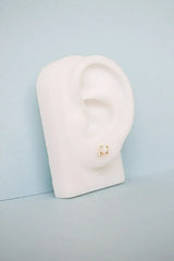 Evangeline Flat Back Stud - Femstylo