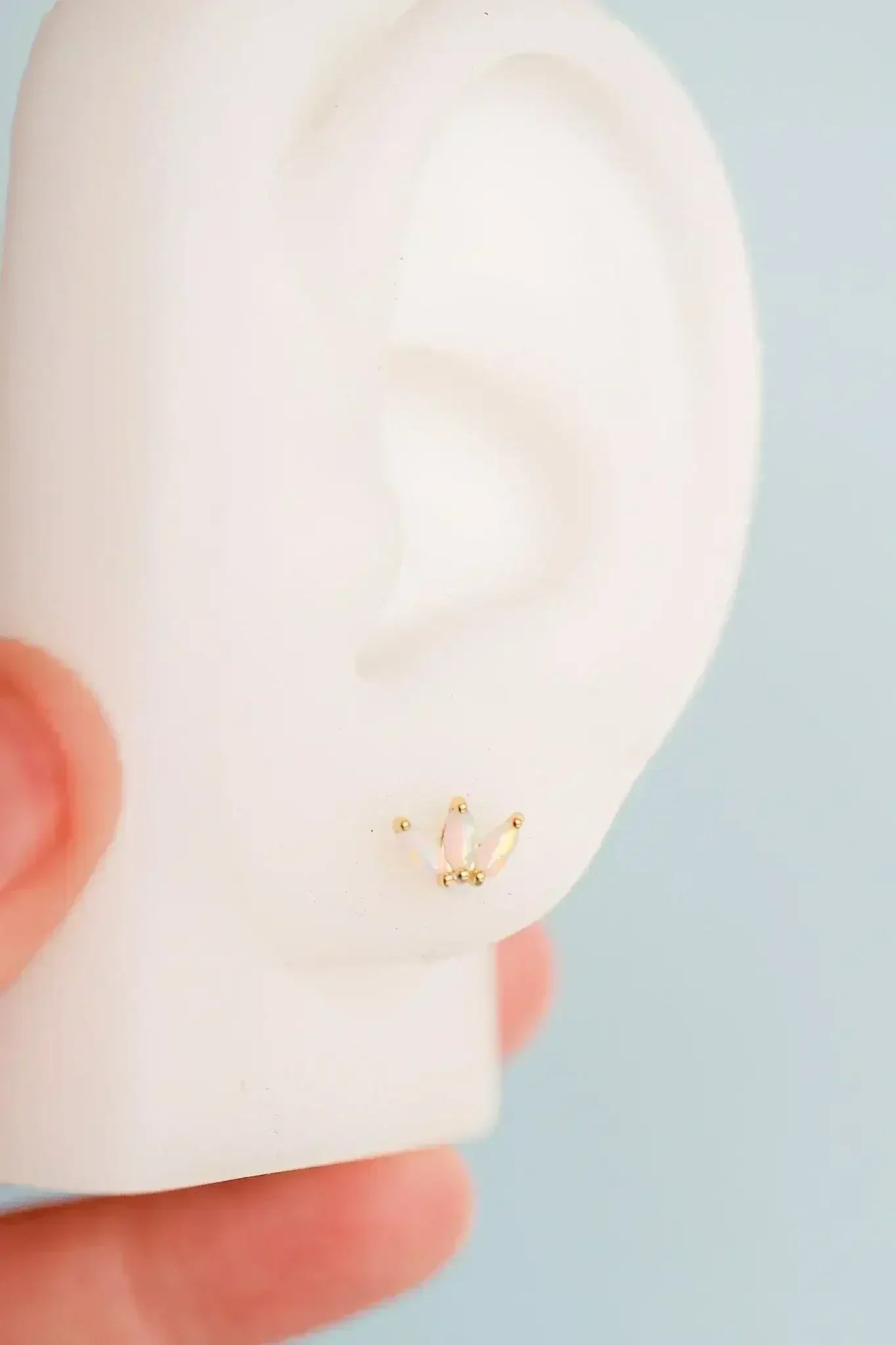 Ophelia Flat Back Stud - Femstylo