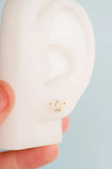 Ophelia Flat Back Stud - Femstylo