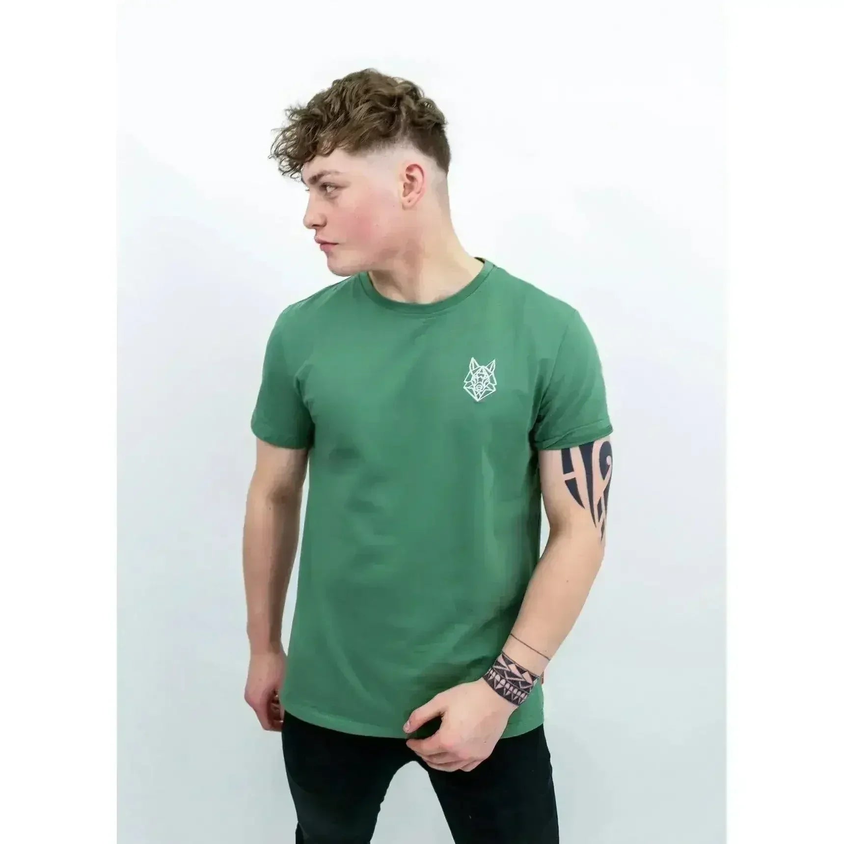 Signature Logo Green T-shirt - Femstylo