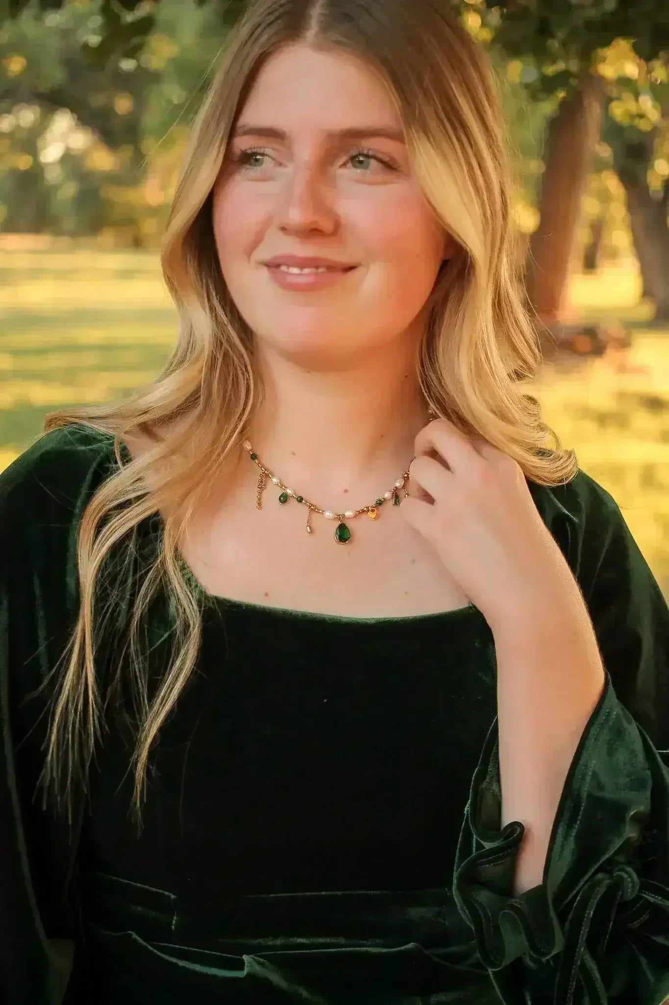 Jenna Charm Necklace - Femstylo