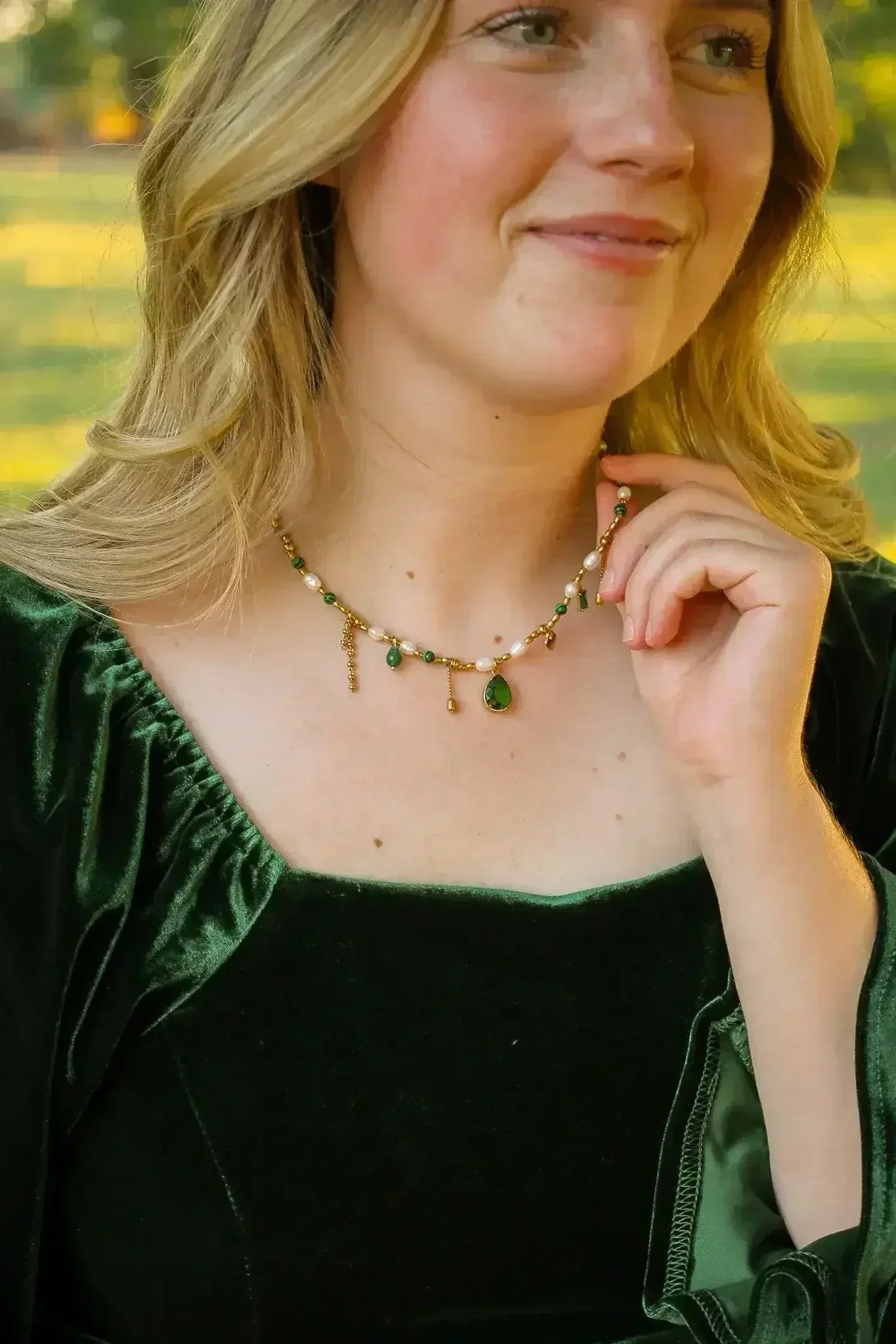 Jenna Charm Necklace - Femstylo