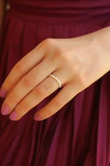 Freshwater Pearl Stretch Ring - Femstylo