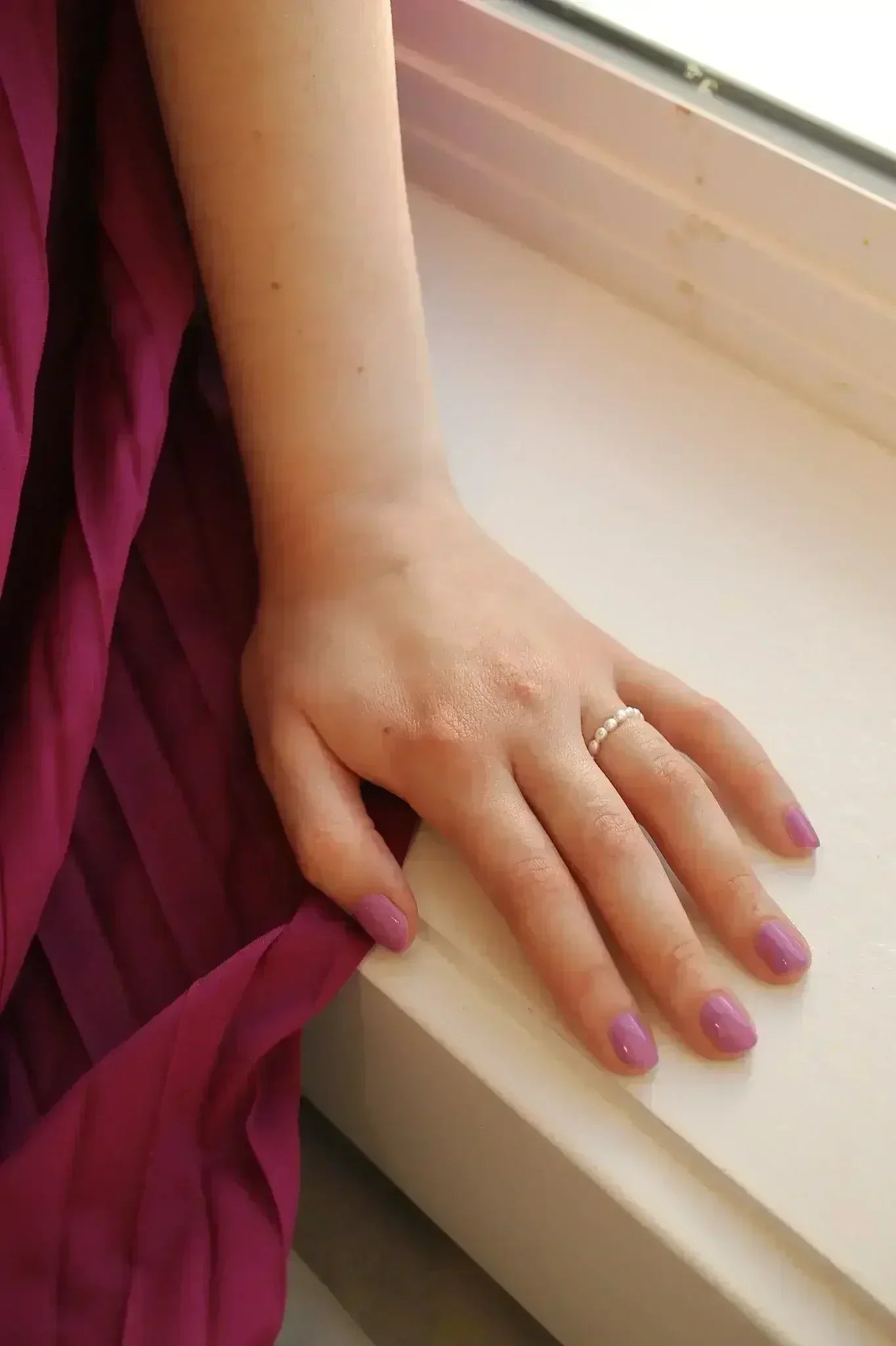 Freshwater Pearl Stretch Ring - Femstylo