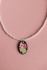 Isabella Necklace in Evergreen - Femstylo