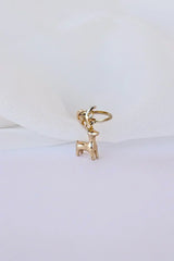 Prancer Huggie Hoop - Femstylo