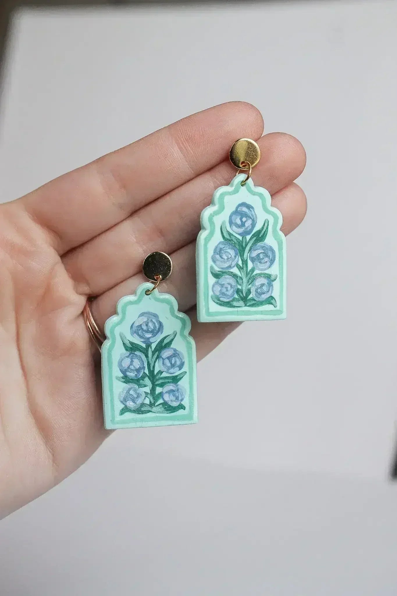 Elizabeth Dangle in Mint - Femstylo