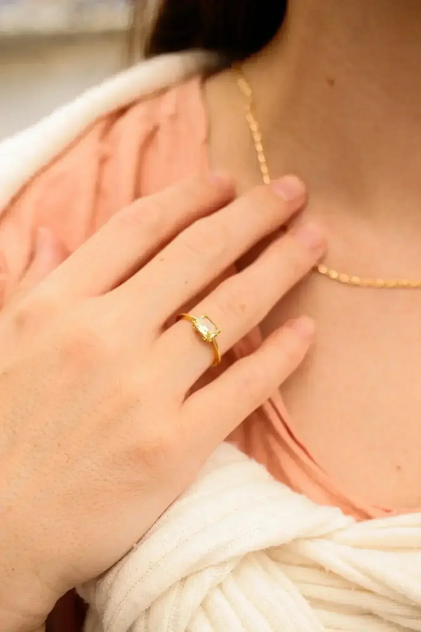 Cindy Ring in Citrine - Femstylo