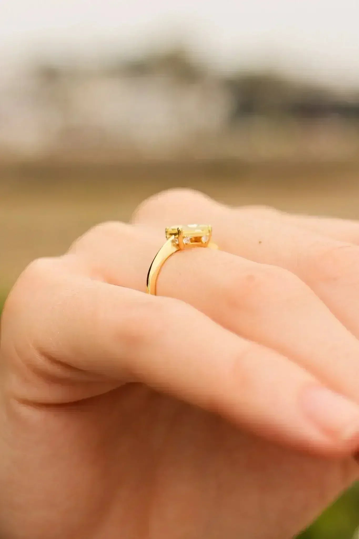 Cindy Ring in Citrine - Femstylo