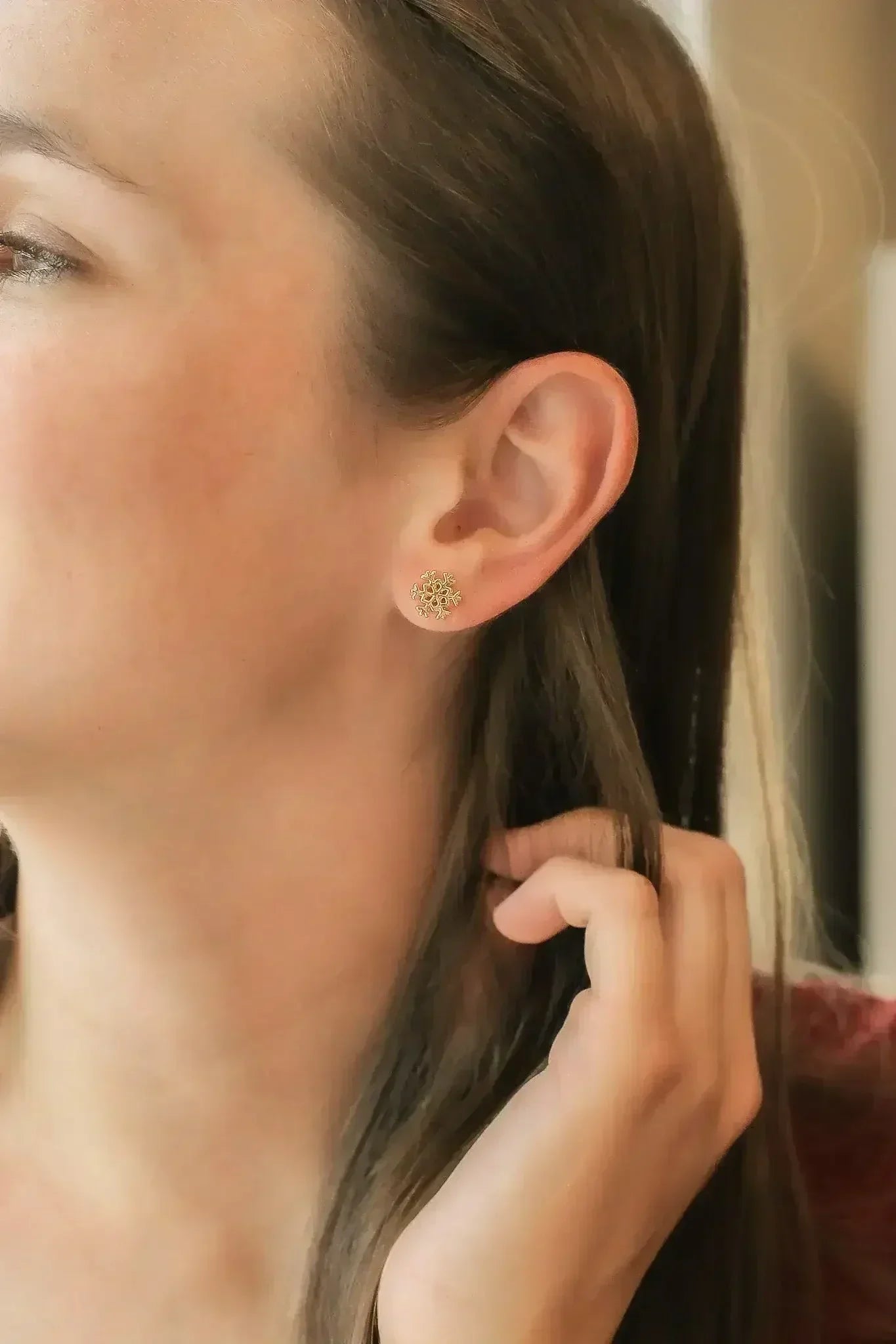 Snowflake Stud - Femstylo