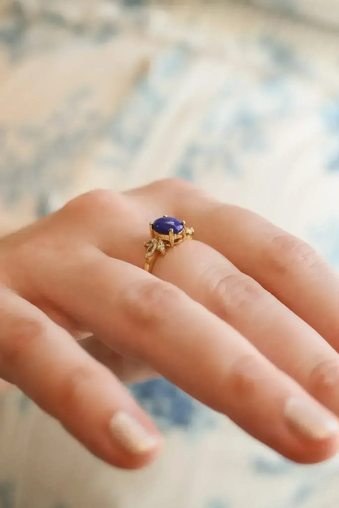 Blythe Ring in Lapis - Femstylo