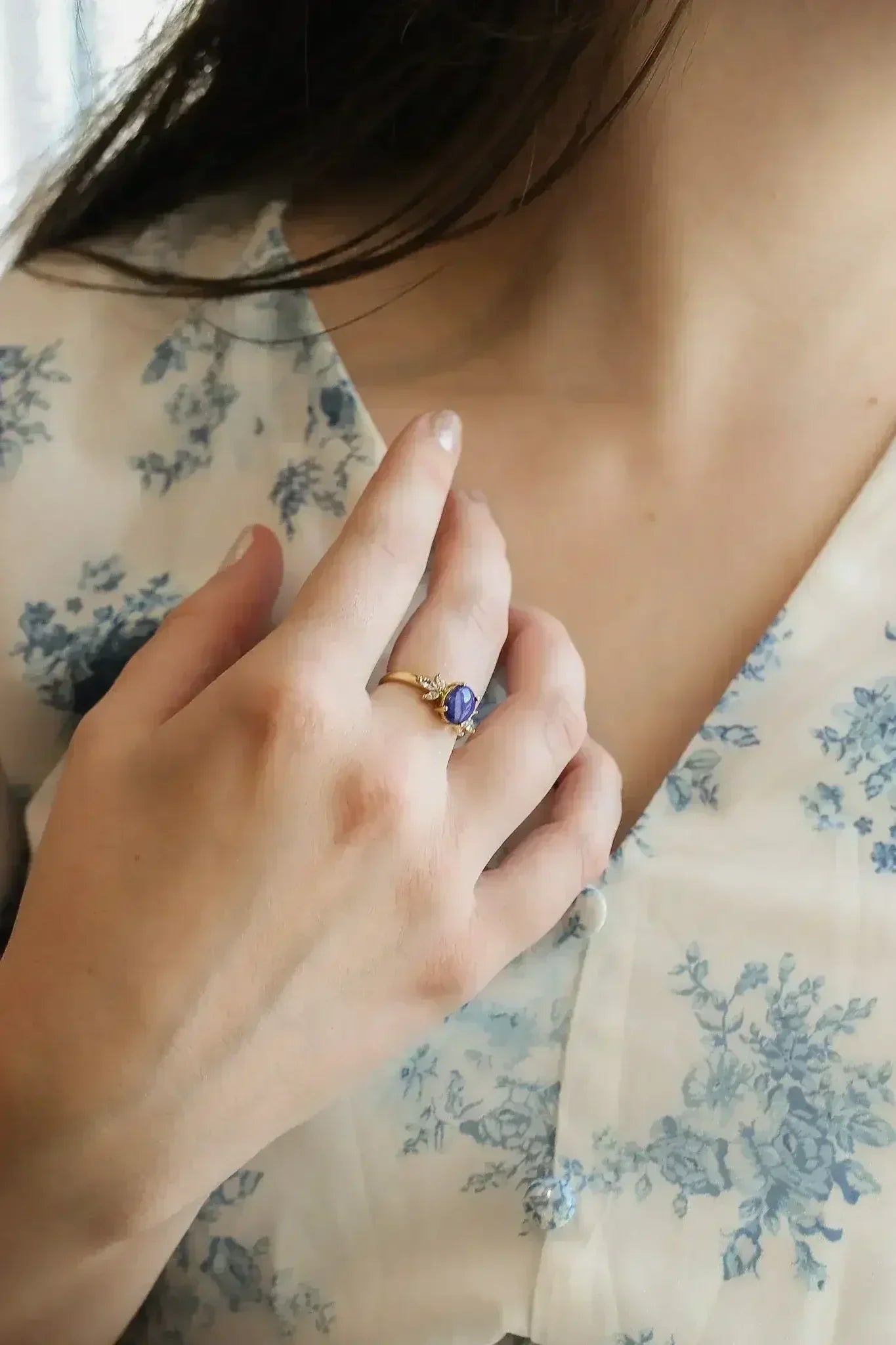 Blythe Ring in Lapis - Femstylo