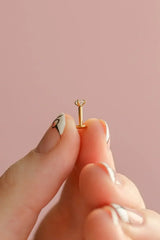 Crystal Flat Back Stud - Femstylo