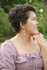 Wisteria Dangle in Blush - Femstylo