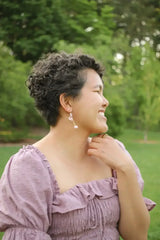 Wisteria Dangle in Blush - Femstylo