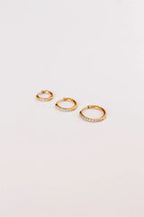 Micro Crystal Huggie Hoop - Femstylo