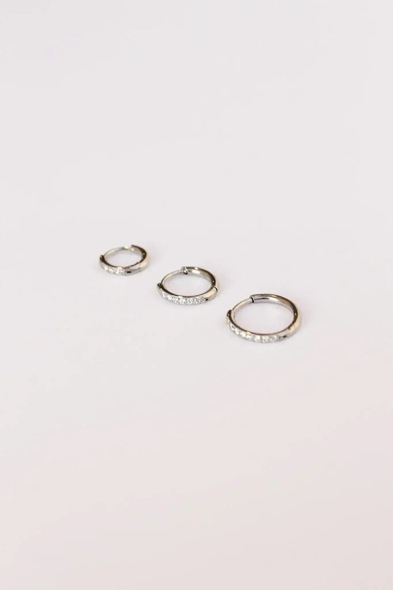 Micro Crystal Huggie Hoop - Femstylo