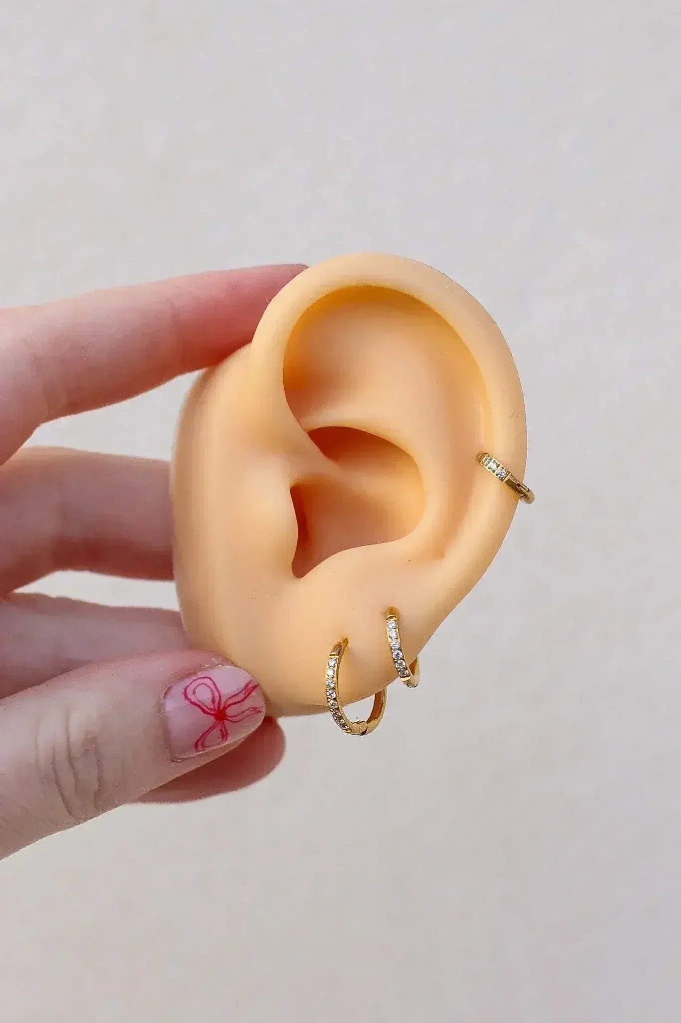 Micro Crystal Huggie Hoop - Femstylo