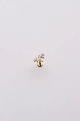 Tiara Flat Back Stud - Femstylo