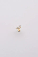 Tiara Flat Back Stud - Femstylo