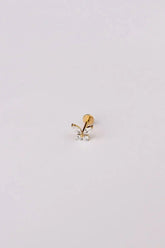 Crystal Butterfly Flat Back Stud - Femstylo