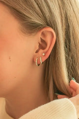 Micro Opal Hoop - Femstylo