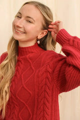 Bella Hoop in Red - Femstylo