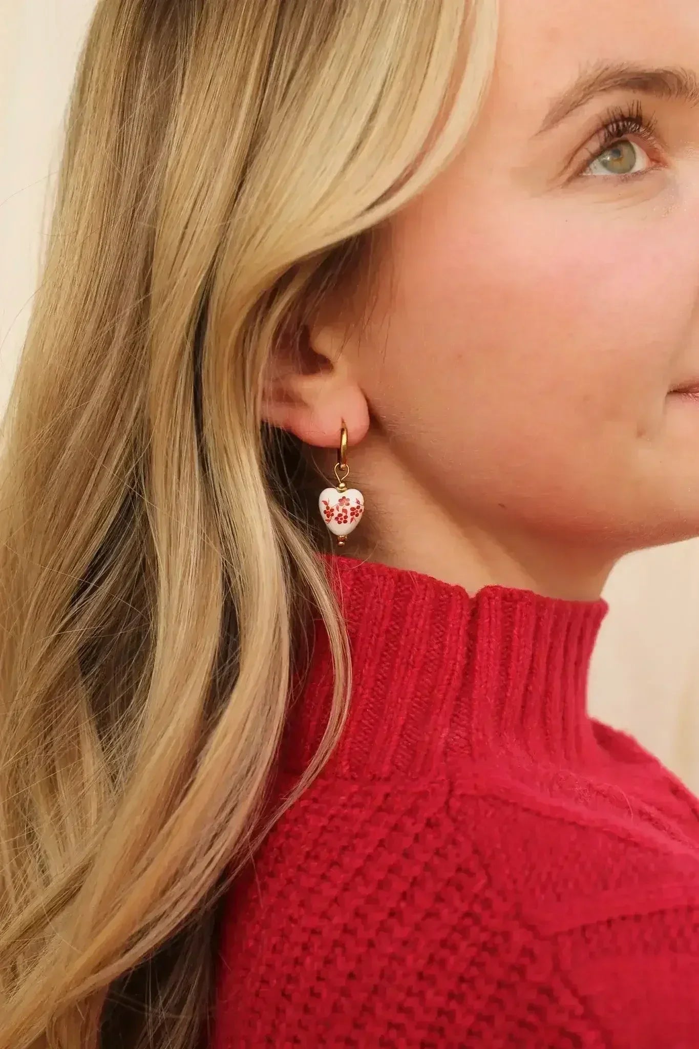 Bella Hoop in Red - Femstylo