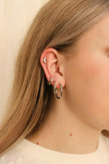 Tiara Flat Back Stud - Femstylo