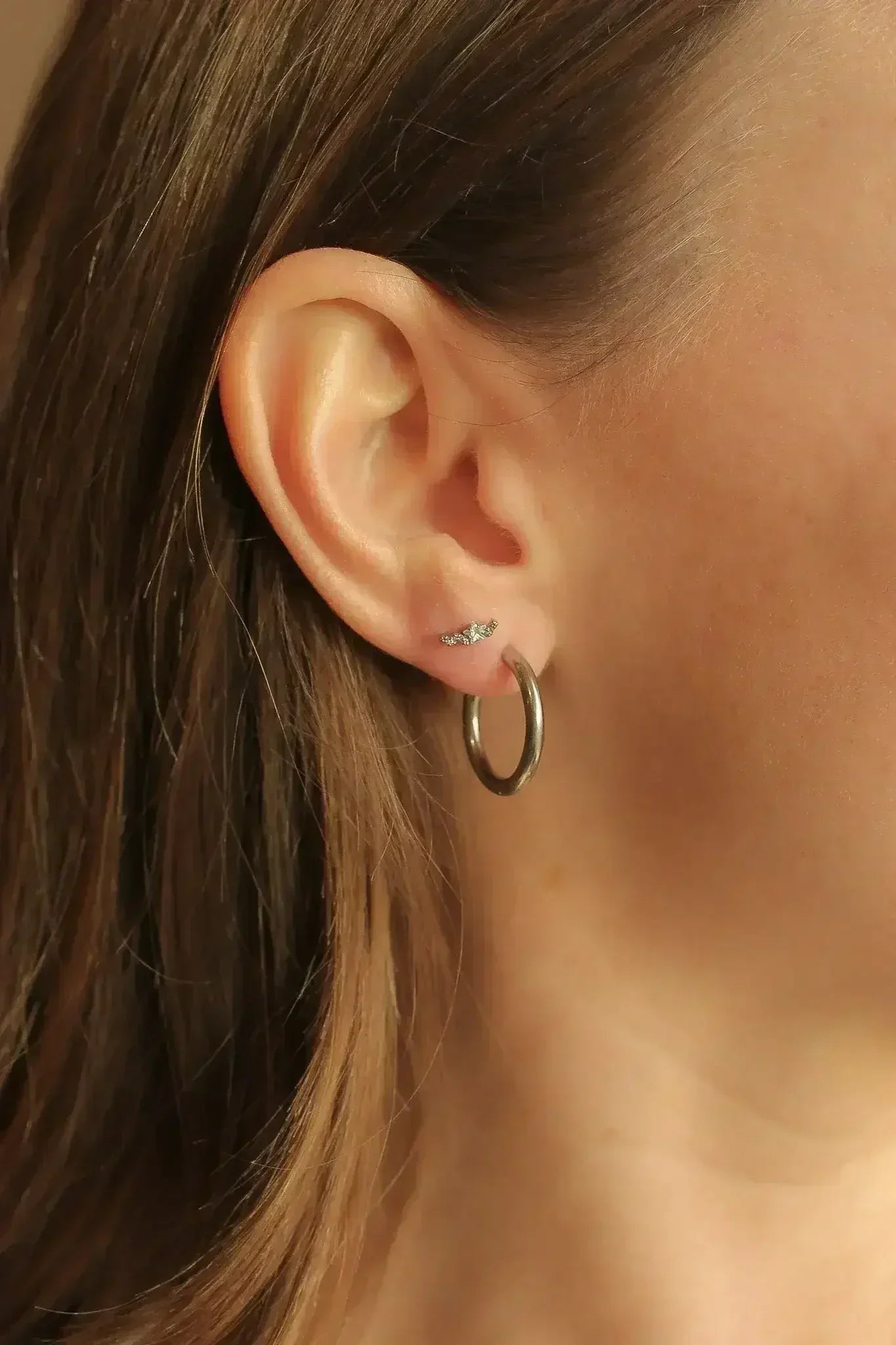 Star Cluster Flat Back Stud - Femstylo