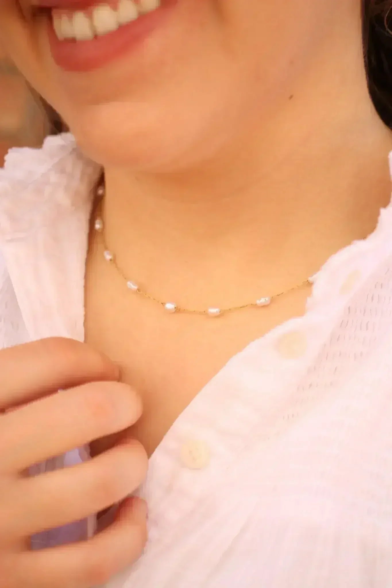 Lori Pearl Necklace - Femstylo