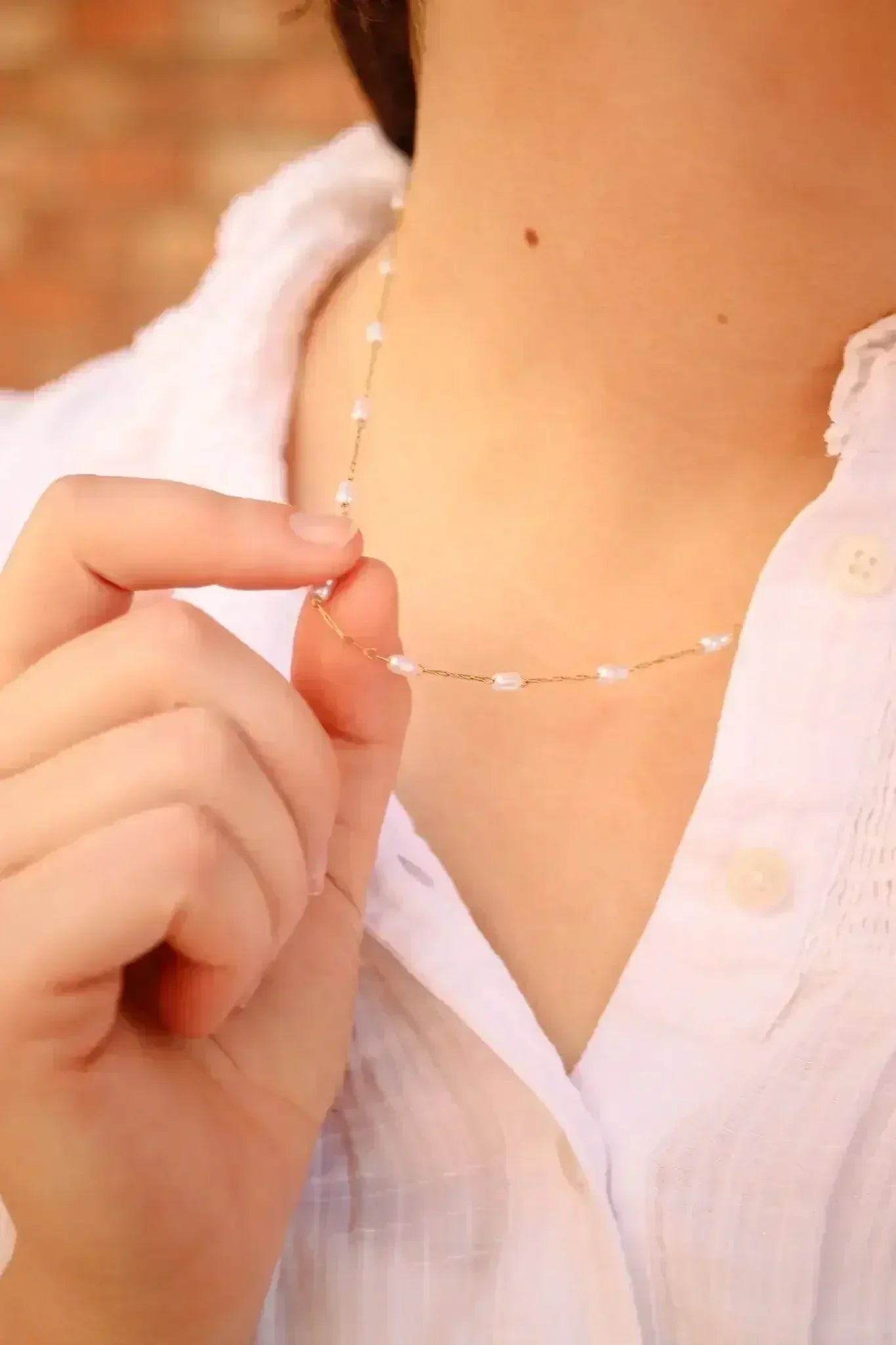 Lori Pearl Necklace - Femstylo