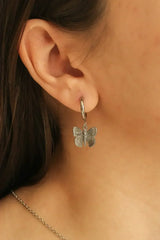 Butterfly Huggie Hoop - Femstylo