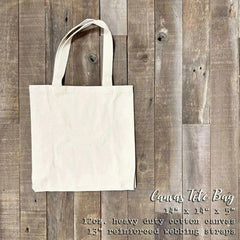 Spring Book Stack - Canvas Tote Bag - Femstylo