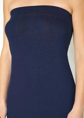 Women's Tube Top Bodycon Midi Dress - Femstylo
