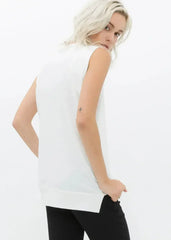 Women's Rib Contrast Muscle Tank Top - Femstylo