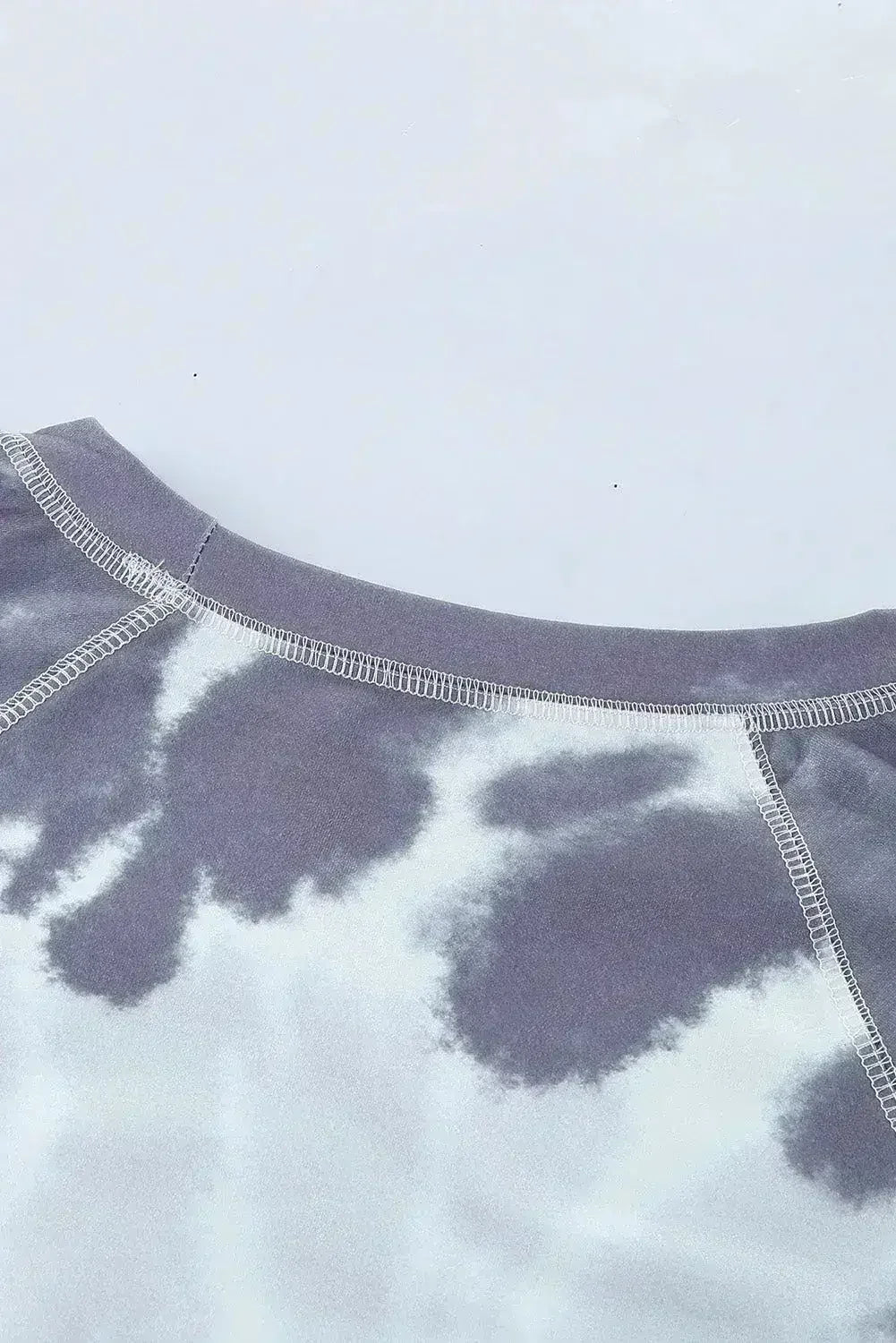 Multicolor Ombre Tie Dye Loose Casual Sweatshirt - Femstylo