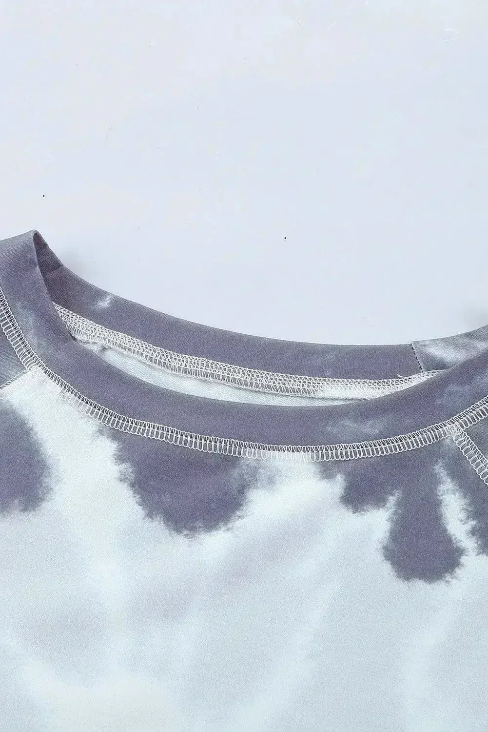 Multicolor Ombre Tie Dye Loose Casual Sweatshirt - Femstylo