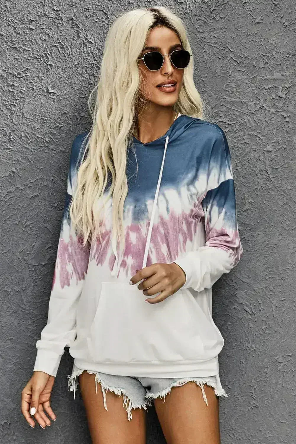 Fashion Demi Tie-dye Hoodie - Femstylo