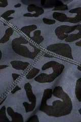 Charcoal Leopard Sports Bra and Legging Set - Femstylo