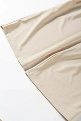 Apricot Oh So Glam Belted Wide Leg Jumpsuit - Femstylo