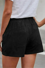 Summer Black Faylin Casual Women Shorts - Femstylo