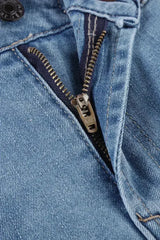 Fashion Light Blue Distressed Boyfriend Denim Pants - Femstylo