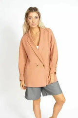 Lisa Business Casual Oversized Blazer - Femstylo