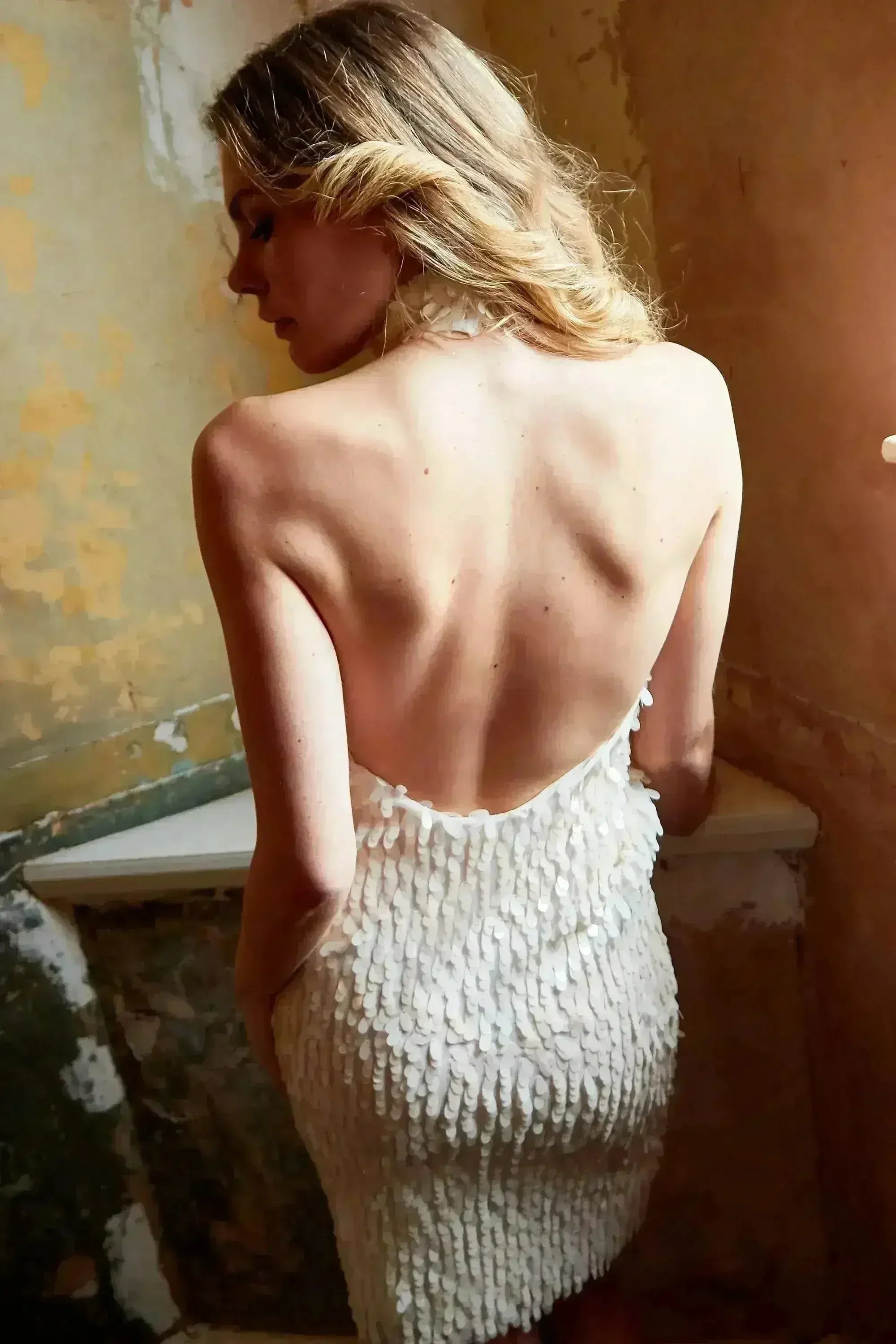 Backless Mini Dress - Femstylo