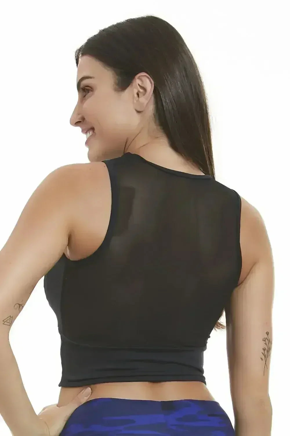 Elegance Black Crop Top - Femstylo