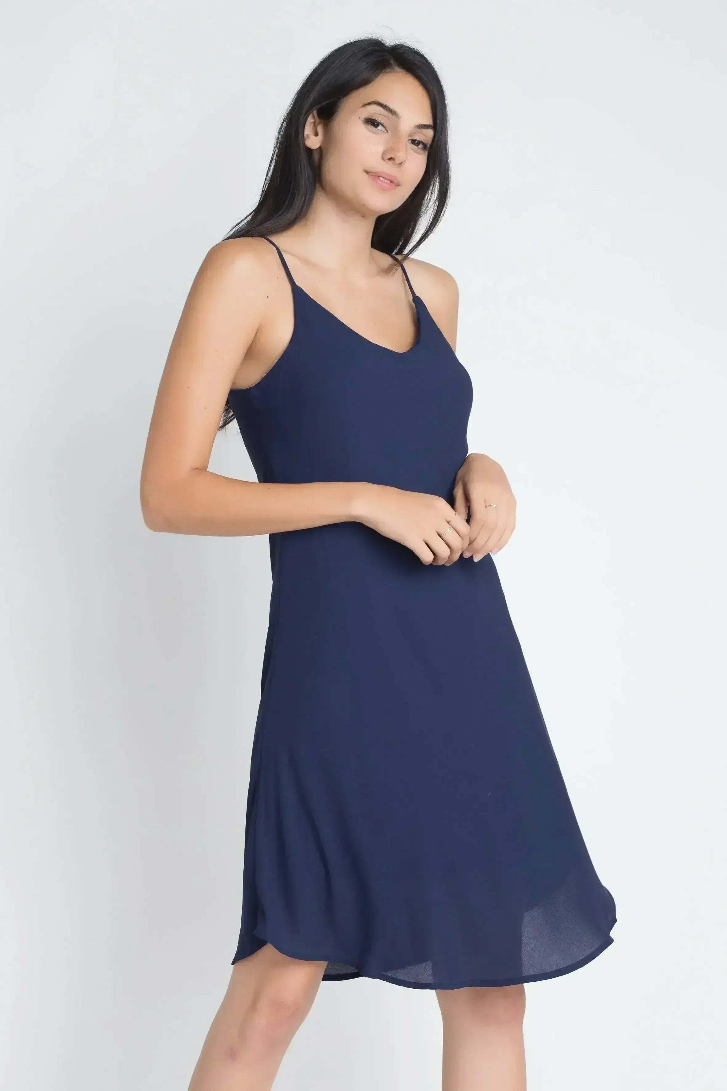 Women's Casual Sleeveless Flowy Dress - Femstylo